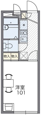 レオパレスSUNPATH寺尾の物件間取画像